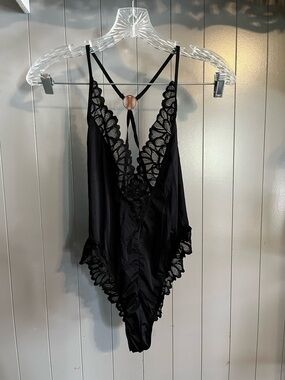 Savage Not Sorry Lace Teddy by Savage X Fenty.